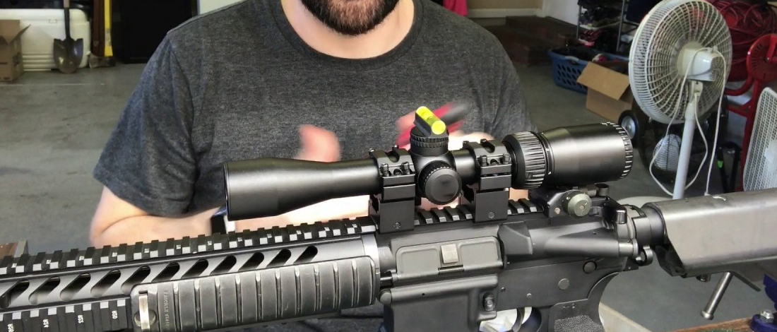 How To Mount Scope On AR-15 With Front Sight